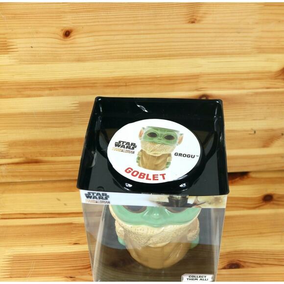 New Star Wars Mandalorian Grogu Galerie Ceramic Goblet w/ Cherry Hard Candy - Picture 2 of 5